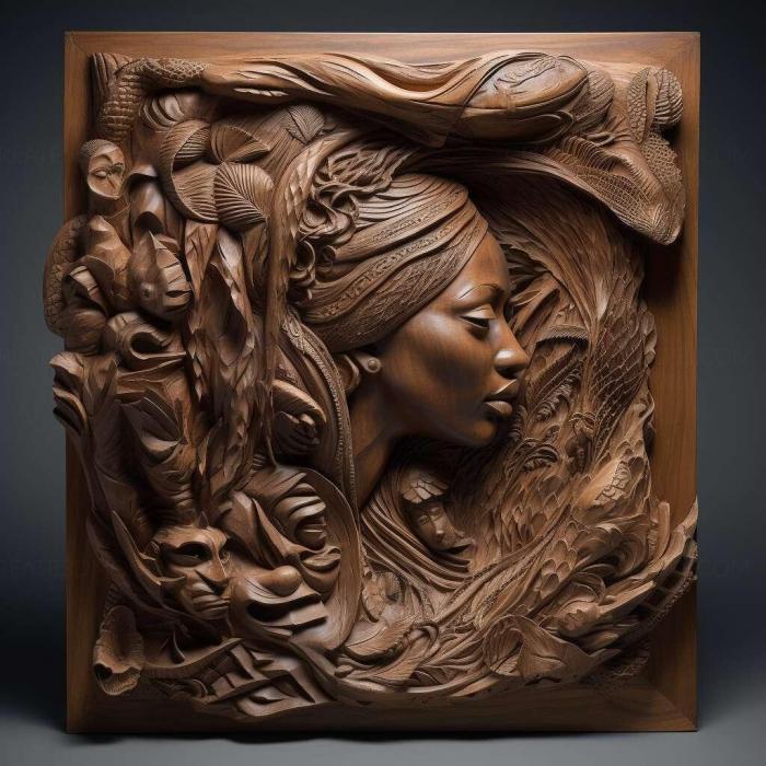 نموذج ثلاثي الأبعاد لآلة CNC 3D Art 